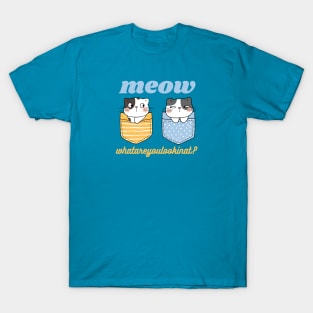 Cute cat in the pocket T-Shirt